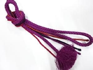 正絹　手組帯締め